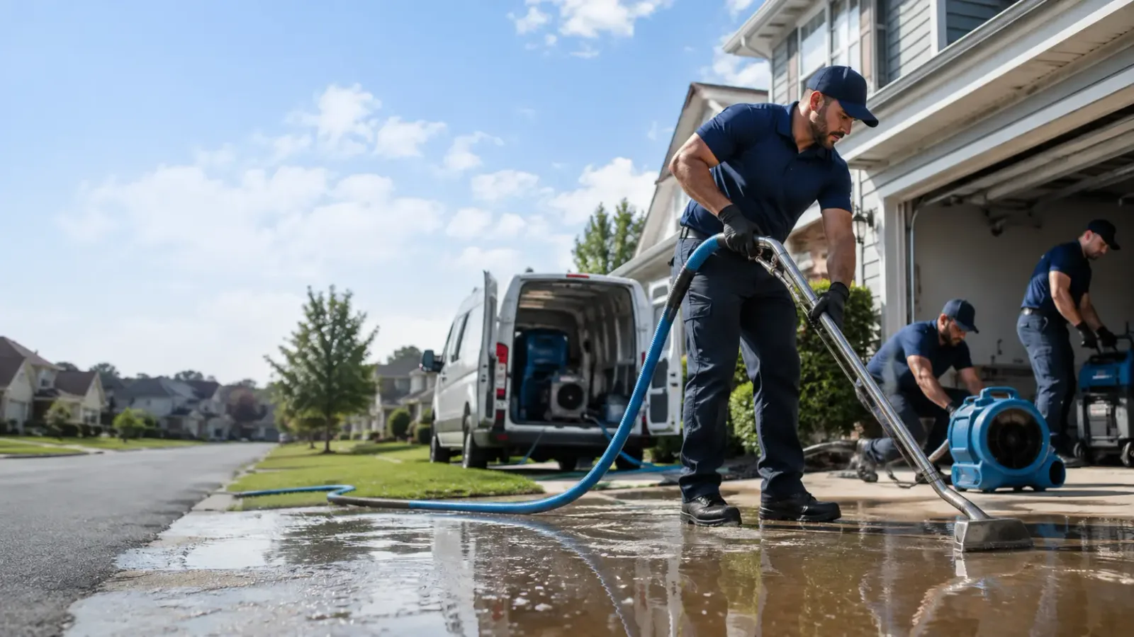 Flood Damage Restoration in Laurel, IN